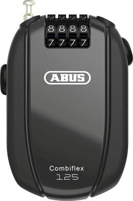 Abus combiflex trip 125, zwart lengte 85cm Abus combiflex trip 125, zwart lengte 85cm
