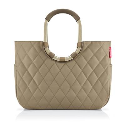 Reisenthel Loopshopper L-Frame Rhombus Olive