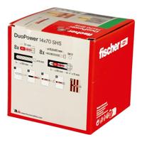Fischer 538259 DUOPOWER 14x70 S LD 2-componenten plug 70 mm 14 mm 10 stuk(s) - thumbnail
