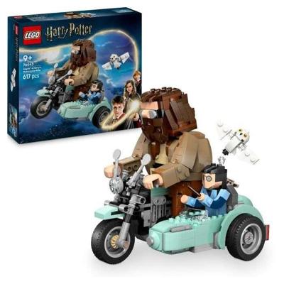 LEGO harry potter - hagrid en harry's rit op de motor constructiespeelgoed (76443)