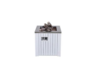 Cozy Living sfeerhaard Faro mat white aluminium 60x60 cm Garden Impressions - Garden impressions Cozy Living sfeerhaard Faro mat white aluminium 60x60 cm Garden Impressions - Garden impressions