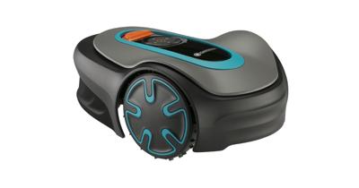 GARDENA robotmaaier sileno minimo 250 (grijs/turquoise, 250 m², li-ion accu + basisstation inbegrepen, bluetooth)