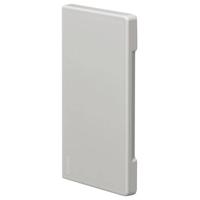 Hager BR6513067035 Eindstuk (b x d) 130 mm x 68 mm Grijs 1 stuk(s) - thumbnail