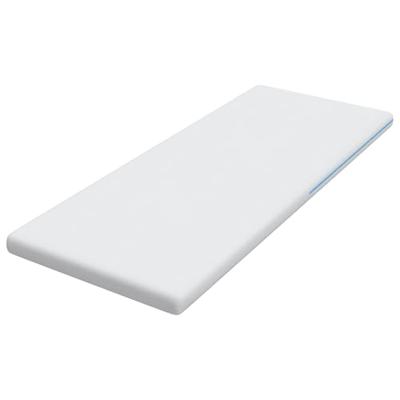 Matraspads Wit 70 x 200 cm 100% polyester jacquard stof Matraspads Wit 70 x 200 cm 100% polyester jacquard stof