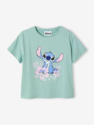 T-shirt met korte mouwen LILO & STITCH blauwgroen