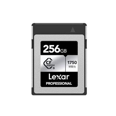 Lexar Pro Silver 256GB CFexpress Type B - R1750/W1300 MB/s Lexar Pro Silver 256GB CFexpress Type B - R1750/W1300 MB/s