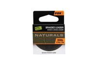 Fox Naturals Braided Leader 20m 30 lb 13.6kg - thumbnail