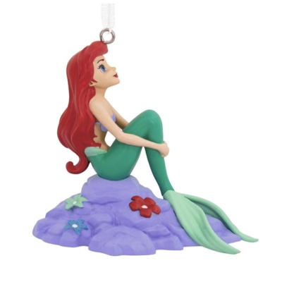 Ornament l93 fc ariel on rock Hallmark - Hallmark