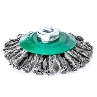 Lessmann Kegelborstel D. 115 mm M14 draaddikte 0,5 mm VA-staaldraad 12 mm 15.000 min. 472857WZ 1 stuk(s) - thumbnail