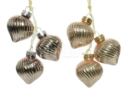 Kerstornament Ui-vorm Assorti 1st