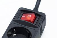 Meister Stekkerdoos 6+1 Schakel 200Cm Zw - WU7430660 - thumbnail