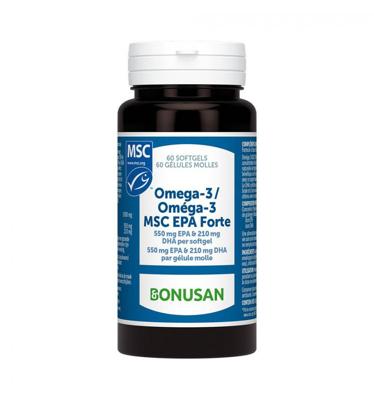 Bonusan Omega-3 MSC EPA Forte - 60 capsules