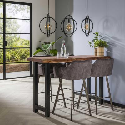 Bartafel 'Miles' Acacia Boomstam, 150 x 50cm