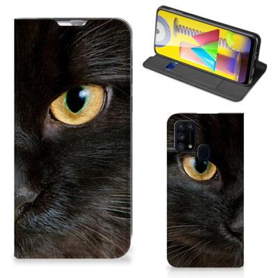 Samsung Galaxy M31 | Hoesje maken | Zwarte Kat