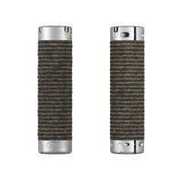 BROOKS Plump leather grips (130+130mm) - black - thumbnail