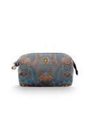 Pip Studio Pip Studio Cooper Cosmetic Purse Medium Jabali Blue 22.5x9.5x15cm - thumbnail