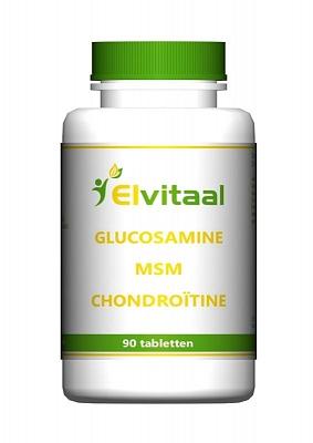 Elvitum Glucosamine MSM chondroitine 90 Tabletten