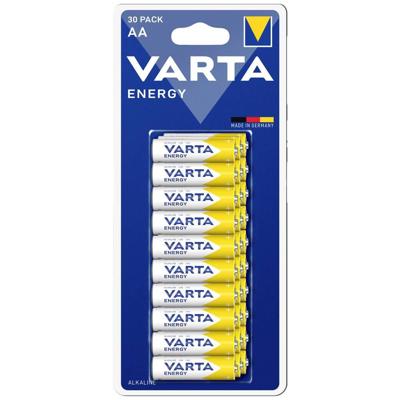 Varta ENERGY AA Blister 30 Wegwerpbatterij Alkaline Varta ENERGY AA Blister 30 Wegwerpbatterij Alkaline