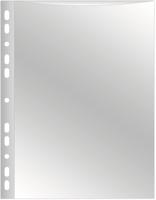 Q-CONNECT geperforeerde showtas A4 11-gaatsperforatie glashelder 50 micron pak van 25 stuks - thumbnail