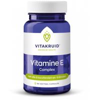 Vitakruid Vitamine E Complex 8 tocoferolen en -triënolen - thumbnail