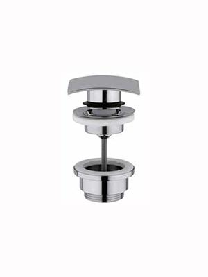 Hotbath Afvoerclick Click Waste Pal Met Schroef Vierkant Geborsteld Nikkel Hotbath Afvoerclick Click Waste Pal Met Schroef Vierkant Geborsteld Nikkel