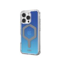 Urban Armor Gear Plyo Backcover Apple iPhone 16 Pro Blauw, Transparant Inductieve lading, MagSafe compatible, Stootbestendig - thumbnail