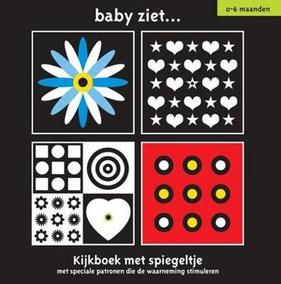 Oogappel Baby ziet... kijkboek met spiegeltje