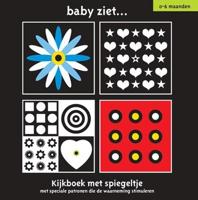 Oogappel Baby ziet... kijkboek met spiegeltje - thumbnail