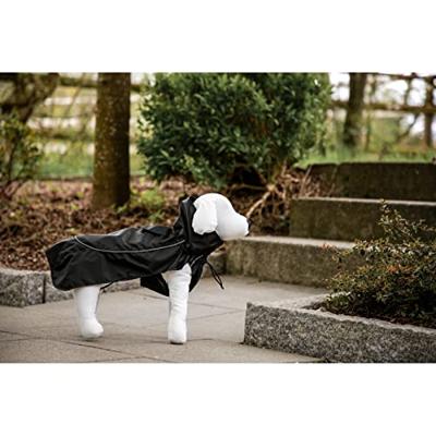 Kerbl Pet Kerbl Regenvorken jas, X-Large, 50 cm, zwart