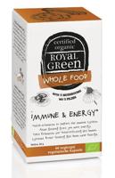 Royal Green Immune & energy bio 60 Vegetarische capsules - thumbnail