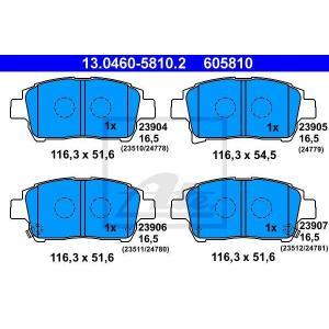 Remblokken set 13046058102