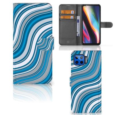 Motorola Moto G 5G Plus | Telefoon Hoesje | Waves Blue