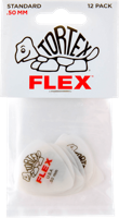 Dunlop 428P50 Tortex Flex Standard Plectrum 0.50mm 12-Pack - thumbnail
