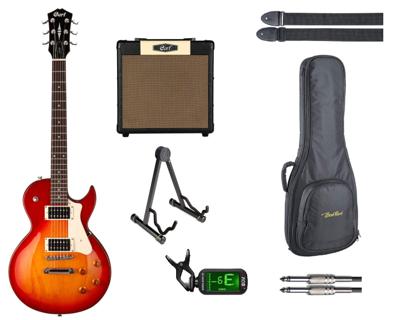 Cort Startersset Elektrische Gitaar (Cherry Burst) ROCK STANDARD