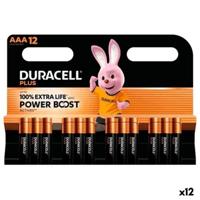Batterijen DURACELL PLUS POWER BOOST 1,5 V AAA 12 Onderdelen (12 Stuks) - thumbnail