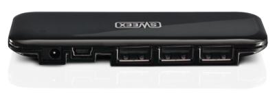 7-poorts USB 2.0 hub high performance met voeding