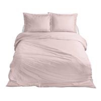 Ten Cate Katoen Satijnen Eenpersoons Dekbedovertrek 140x200/220 cm Blush Roze - thumbnail