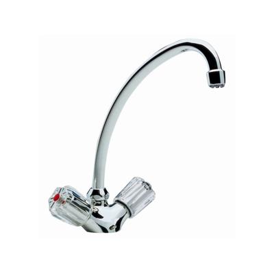 Schutte DUO MIX II tweegreepskraan keuken | lage druk | chroom
 47900