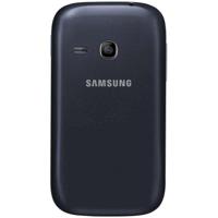 Samsung Cover Galaxy Young mobiele telefoon behuizingen Hoes Blauw - thumbnail