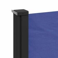 Windscherm uittrekbaar 160x500 cm blauw - thumbnail
