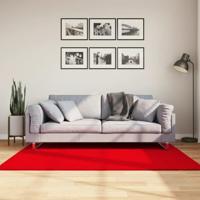 VidaXL Vloerkleed huarte laagpolig zacht wasbaar 120x170 cm rood - thumbnail