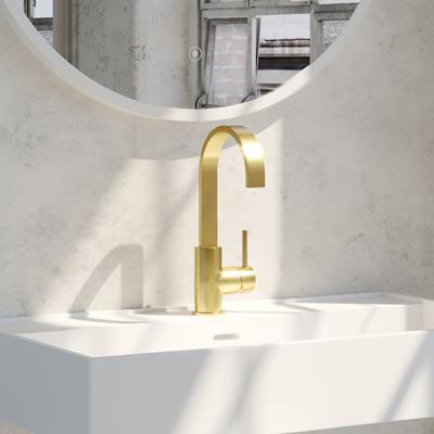 Edition Hoge Opbouw Wastafelkraan Model A - Platte Uitloop