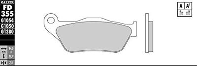 GALFER remblokken "fd355" brake pad fd355 g1050 organic scooter