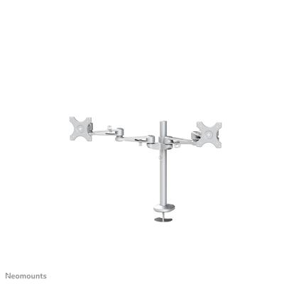 Monitorarm Neomounts D935DG 2x10-27" doorvoer zilvergrijs Monitorarm Neomounts D935DG 2x10-27" doorvoer zilvergrijs