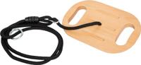 Small Foot - houten disc schommel met handgrepen black line - thumbnail