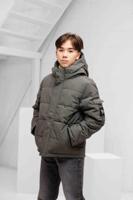 Black Bananas Plate Winterjas Kids Groen - Maat 140 - Kleur: Zwart | Soccerfanshop - thumbnail