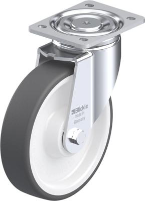 Blickle LH-POTH 200K Zwenkwiel Wieldiameter: 200 mm Draagvermogen (max.): 800 kg 1 stuk(s)