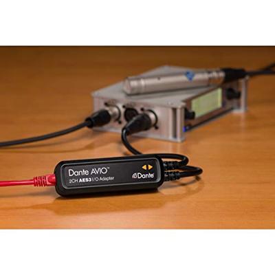 Dante Avio AES3 IO 2x2 Dante - AES3/EBU adapter