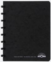 Atoma meetingbook, ft A5, zwart, gelijnd - thumbnail