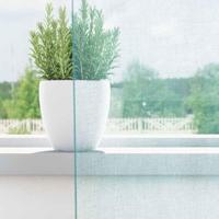 Gordijnen voile met lussen 2 st 140x245 cm turkoois - thumbnail